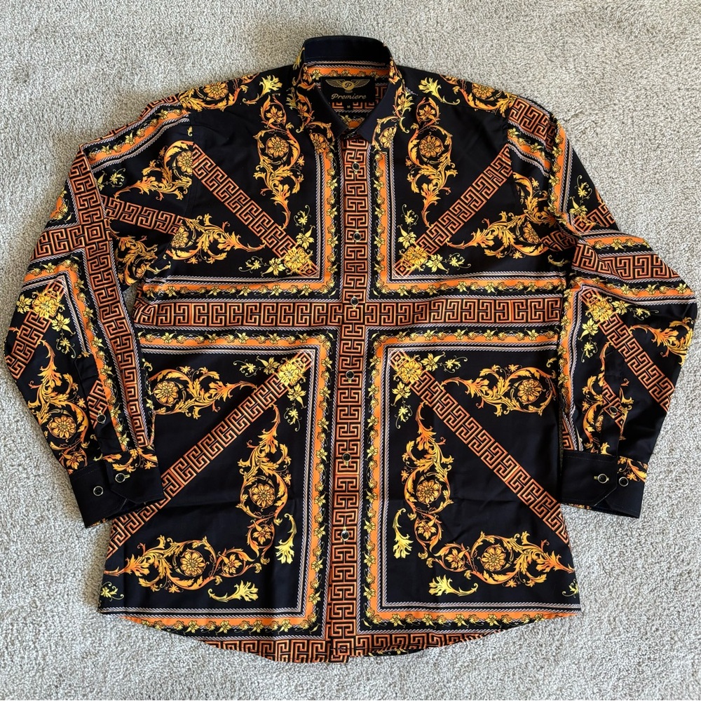 Premiere button down shirt sz med NWOT